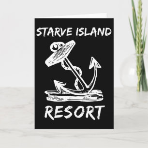 Tarjeta Isla Funny Starve del Sur B Put-in-y Islas Barco
