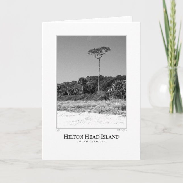 Tarjeta Isla Hilton Head (Anverso)