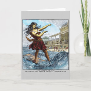 Tarjeta Isla Sandwich de cobertizo de la Gaceta de Policía