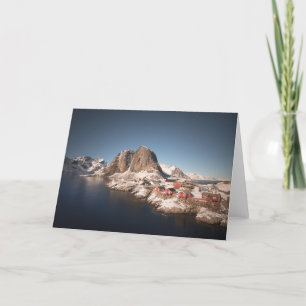 Tarjeta Islas Lofoten Noruega