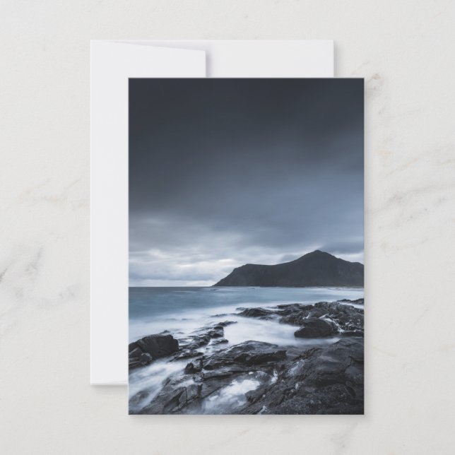 Tarjeta Islas Lofoten Noruega (Anverso)