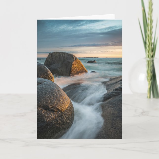 Tarjeta Islas Lofoten Noruega (Anverso)