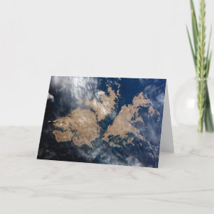 Tarjeta Islas Malvinas (Falkland Islands).
