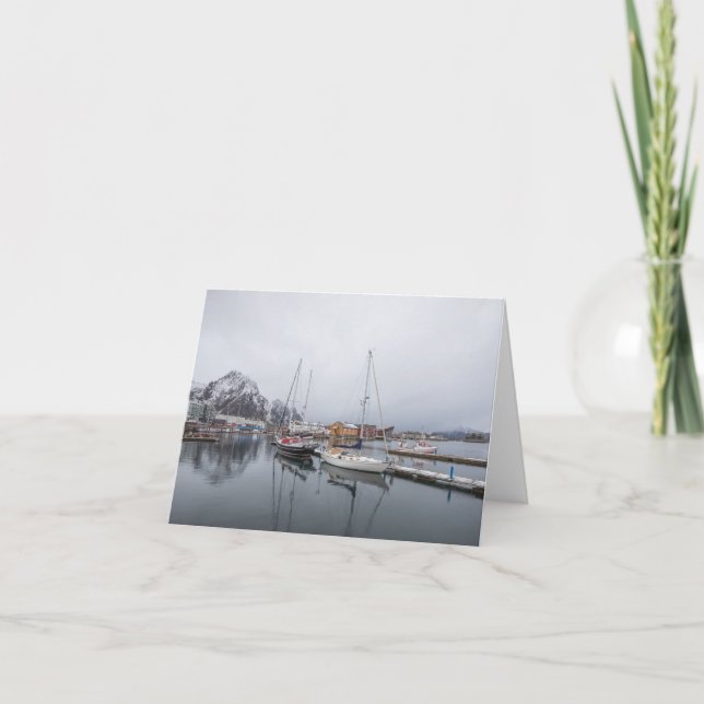 Tarjeta Islas Svolvaer Lofoten (Anverso)