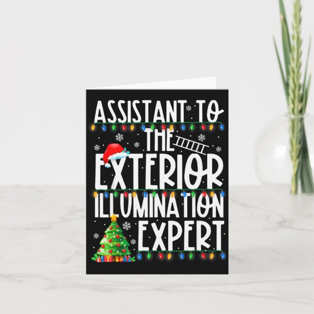 Tarjeta Istant To Exterior Illumination Expert Christmas L (Anverso)