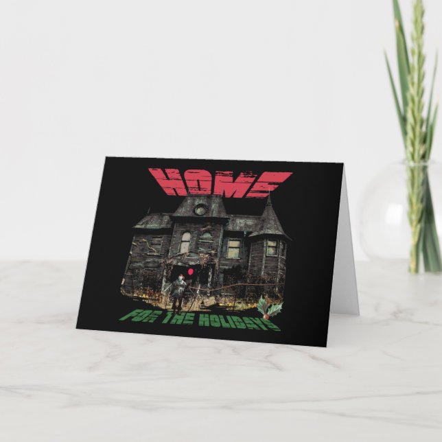 Tarjeta IT | Pennywise - Hogar para las fiestas (Anverso)