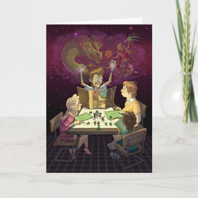 Tarjeta “It’s Just a Fantasy” Greeting Card (Anverso)