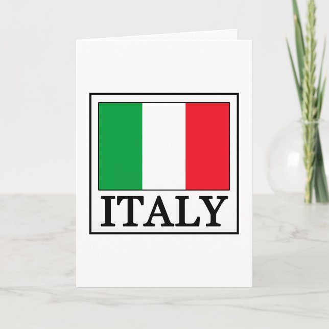 Tarjeta Italia (Anverso)