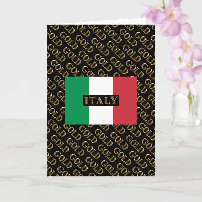 TARJETA ITALIA GOLD (Orquídea)