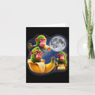 Tarjeta Italian Brainrot Chimpanzini Bananini 3 Luna Extra