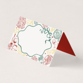 Tarjeta Italian Pasta Thats Amore Place Card Table Decor