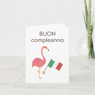 Tarjeta italiana de cumpleaños - Buon compleanno