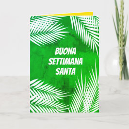 Tarjeta Italiano Buona Settimana Santa Semana Santa