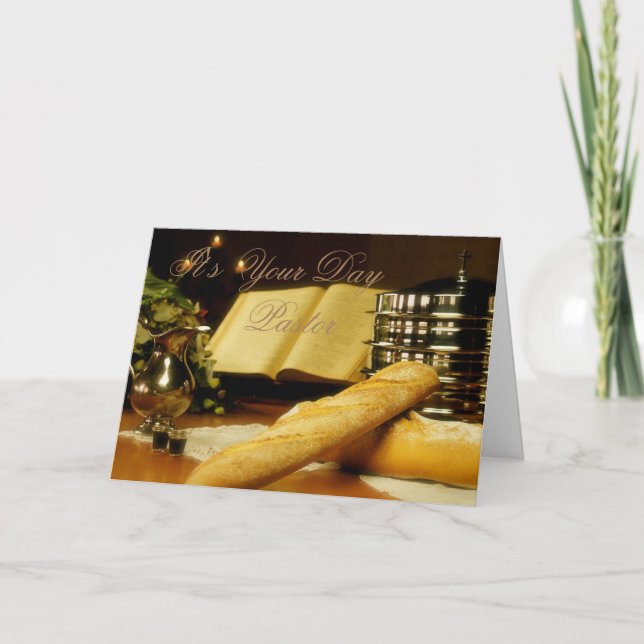 Tarjeta I'ts su pastor del día (Anverso)