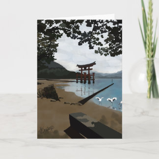Tarjeta Itsukushima Jinja
