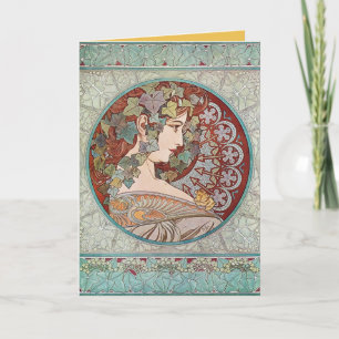 Tarjeta Ivy Goddess Mucha