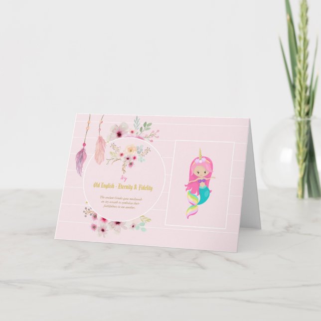 Tarjeta IVY - Nombre de Chica significa artículo de regalo (Anverso)