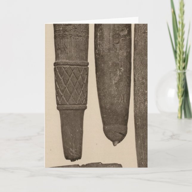 Tarjeta IX tubos de piedra, así que pinza (Anverso)