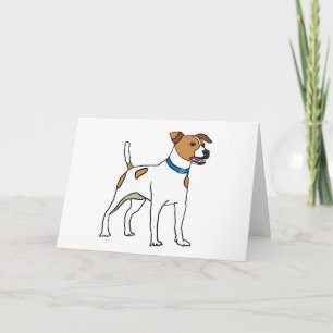 Tarjeta Jack Russell Terrier