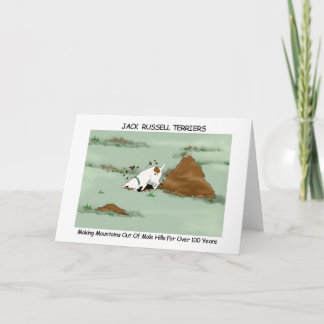 Tarjeta Jack Russell Terrier