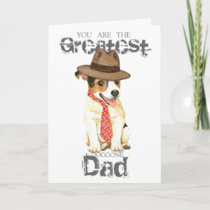 Tarjeta Jack Russell Terrier Dad