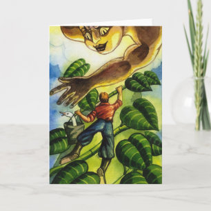 Tarjeta Jack y el Beanstalk