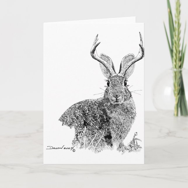 Tarjeta Jackalope (Anverso)