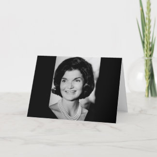 Tarjeta Jackie Kennedy
