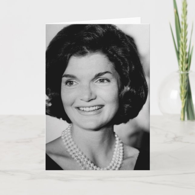 Tarjeta Jackie Kennedy (Anverso)