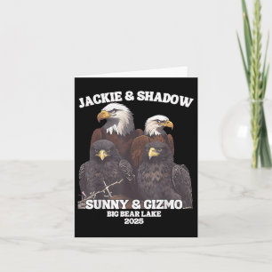 Tarjeta Jackie Y Shadow Sunny Y Gator Big Bear Lake 20