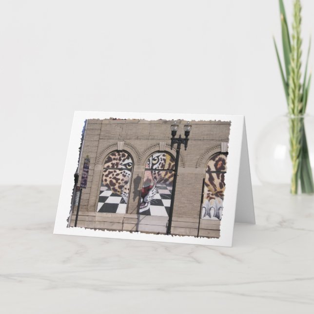 Tarjeta Jacksonville Jaguar Notecard (Anverso)