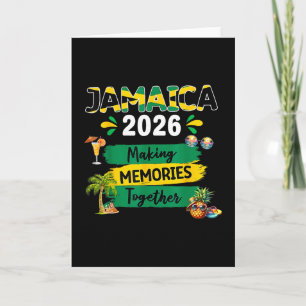 Tarjeta Jamaica 2026 Viaje de Vacaciones Squad Familiar Co