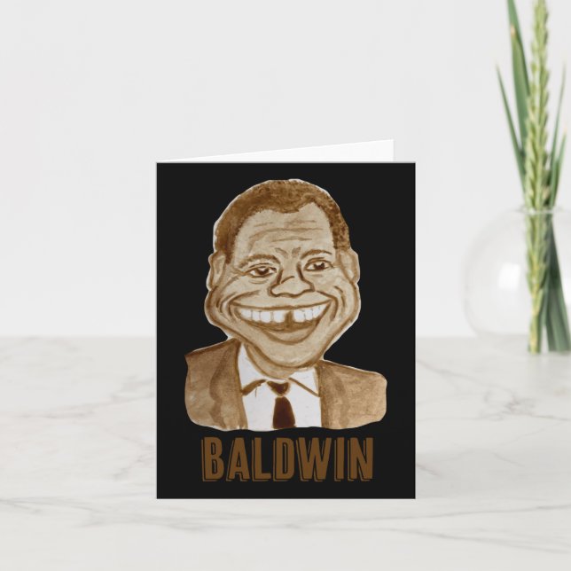 Tarjeta James Baldwin (Anverso)