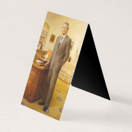 Tarjeta James Earl Carter pintó retrato del presidente de 