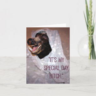 Tarjeta James Garfield Boda Card