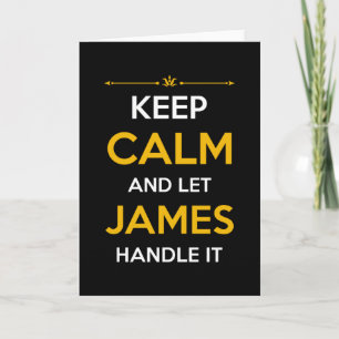 Tarjeta James Name Gift