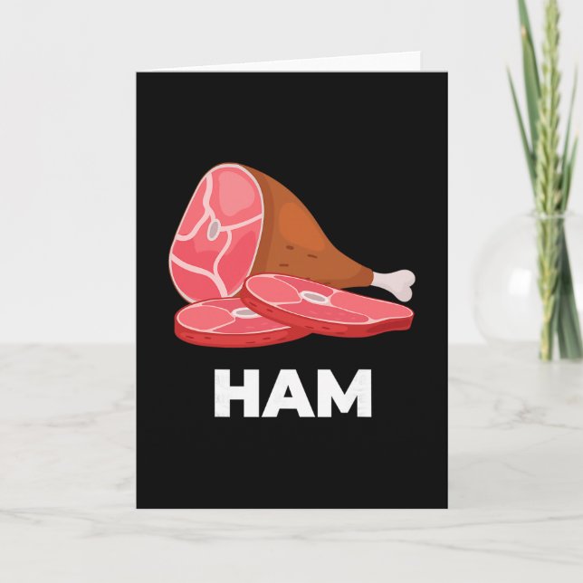 Tarjeta Jamón que combina con platos comida disfraces Navi (Anverso)