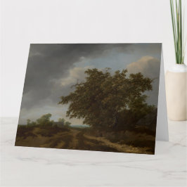 Tarjeta Jan Vermeer, paisaje a orillas de las dunas