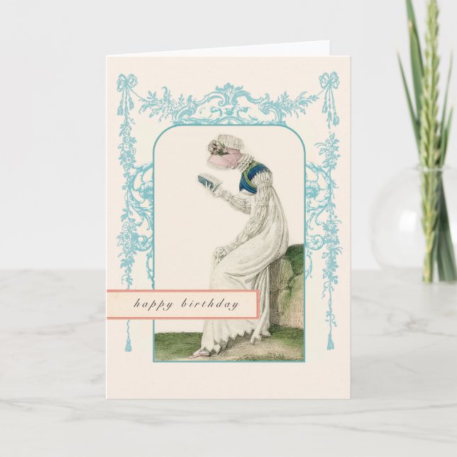 Tarjeta Jane Austen (Anverso)