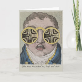 Tarjeta Jane Austen Pride and Prejudice Funny Hypnosis