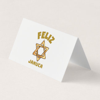 Tarjeta Januca, Feliz Januca, Menorah, Masada