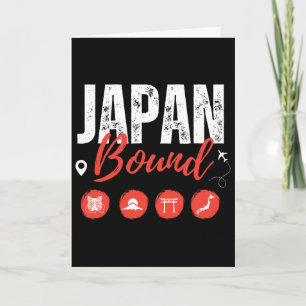 Tarjeta Japón destino Tokio viaje vacaciones viaje coincid