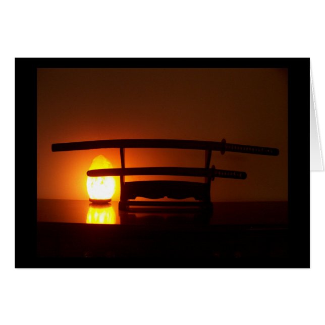 Tarjeta japonesa (Katana) (Anverso (Horizontal))