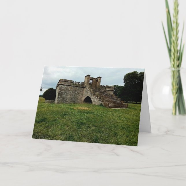 Tarjeta Jardín de Chatsworth (Anverso)