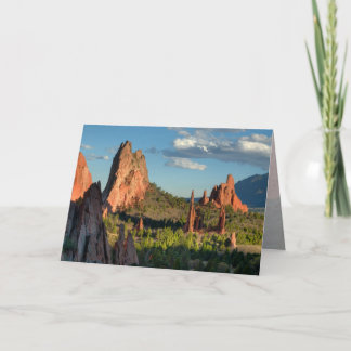 Tarjeta Jardín de dioses