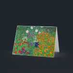 Tarjeta Jardín de la Aldea Gustav Klimt<br><div class="desc">Jardín de la Aldea Gustav Klimt</div>