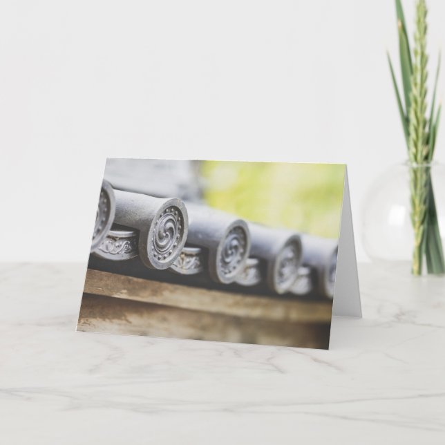 Tarjeta Jardín de té japonés (Anverso)