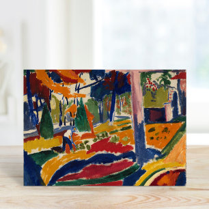 Tarjeta Jardín   Henry Lyman SaŪen