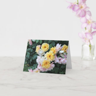 Tarjeta Jardín Rosa