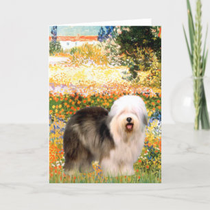 Tarjeta Jardín (VGogh) - Old English 12